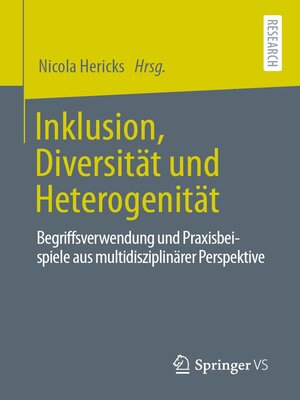 cover image of Inklusion, Diversität und Heterogenität